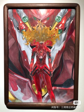 Zhang's EVA Asuka Langley Soryu Hot Sexy Hand drawing with marker