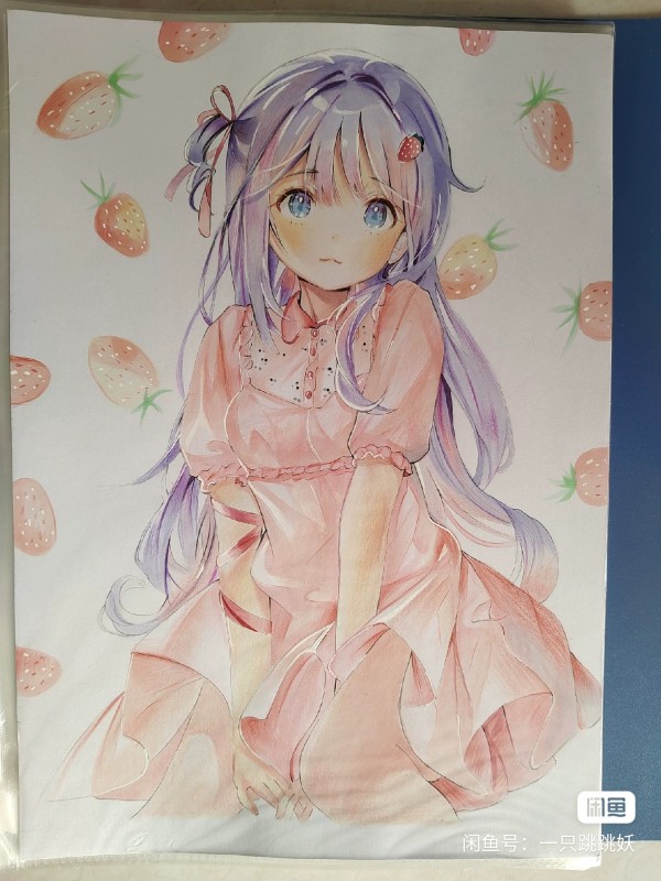 JumpFairy's Hot Sexy girl Lolita with goose Hand drawing with marker