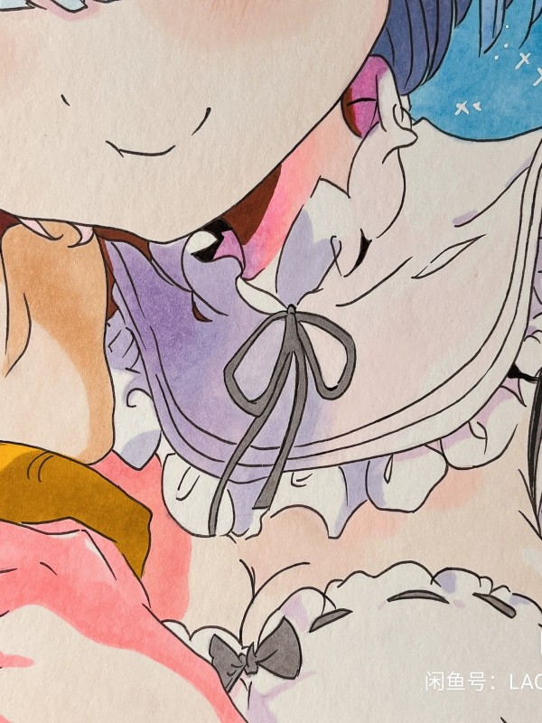 LaoJin22's Rem Hot Sexy Hand drawing with marker
