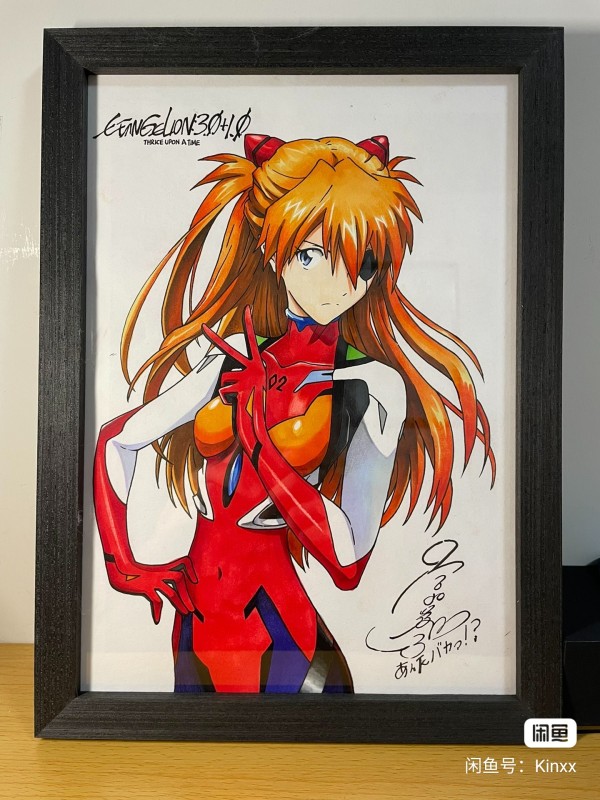 Kinxx's EVA Asuka Langley Soryu Hot Sexy Hand drawing with marker