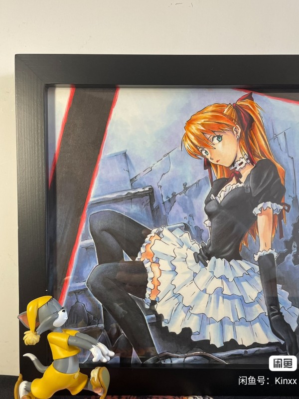 Kinxx's EVA Asuka Langley Soryu Hot Sexy Hand drawing with marker