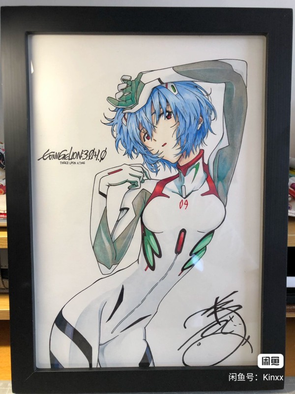 Kinxx's EVA Asuka Langley Soryu Hot Sexy Hand drawing with marker