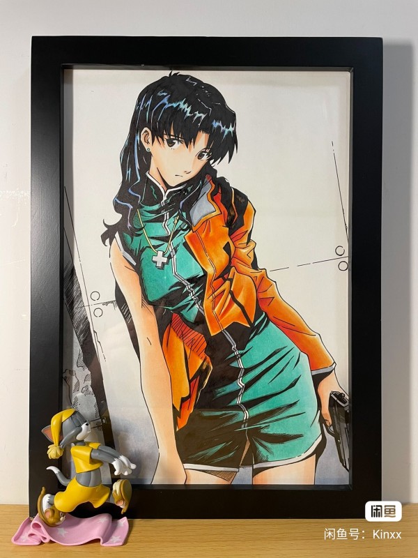 Kinxx's EVA Asuka Langley Soryu Hot Sexy Hand drawing with marker