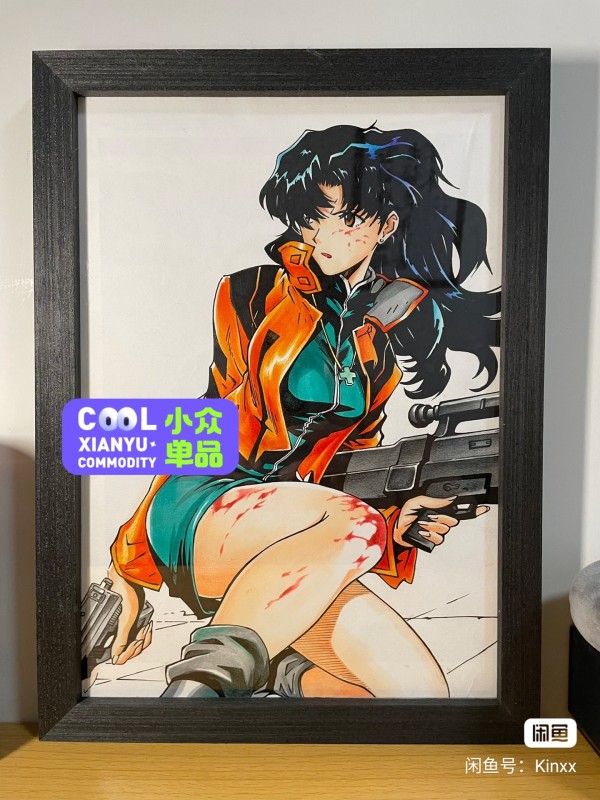 Kinxx's EVA Asuka Langley Soryu Hot Sexy Hand drawing with marker