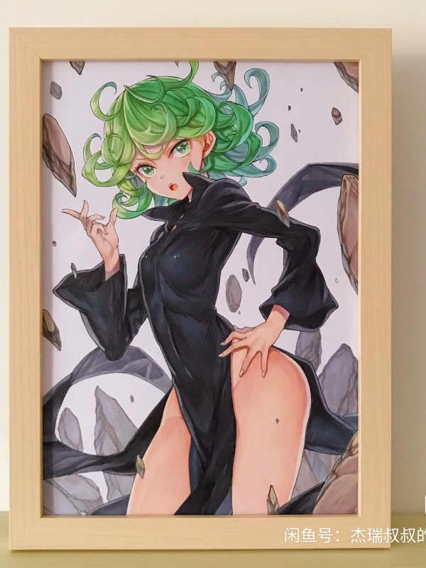 Jerry's ONE PUNCH-MAN Tatsumaki Hot Sexy Hand drawing with marker