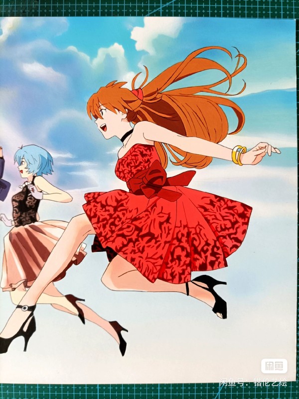 KaiLun's EVA Movie Rebuild of Evangelion Hand drawing with Acrylic Paint