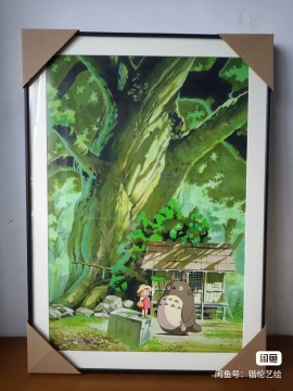 KaiLun's Miyazaki Hayao MY NEIGHBOUR TOTORO Hand drawing with Acrylic Paint