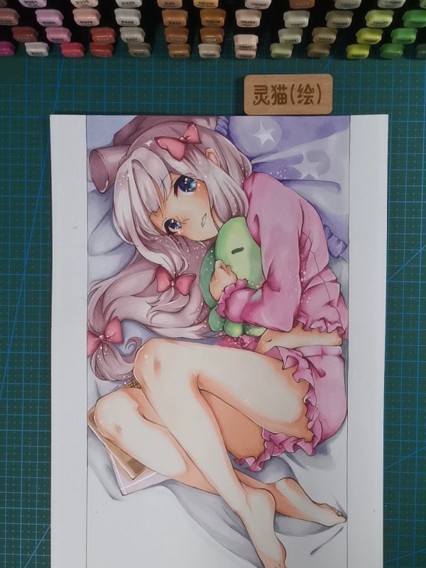 Civet's Eromanga Sensei Izumi Sagiri Hot Sexy Hand drawing with marker 2