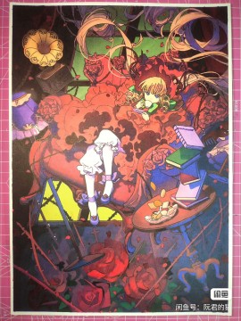 Ruanjun's Rozen Maiden Shinku Reiner Rubin Hot Sexy Hand drawing with marker