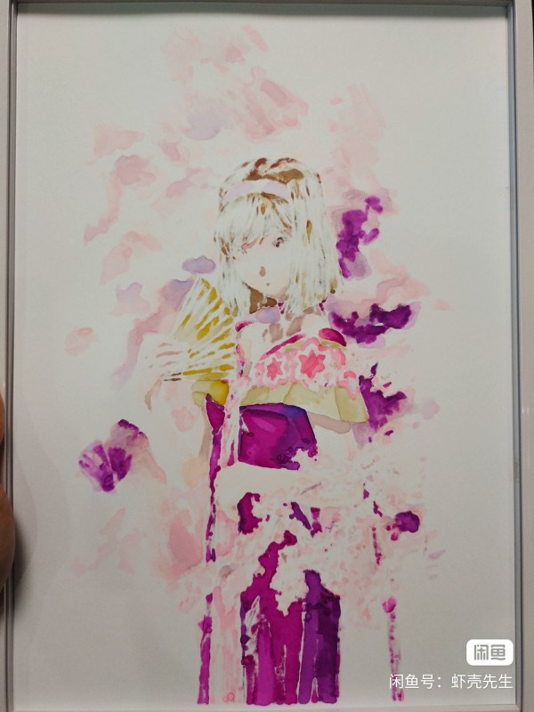 XiaKe's Sakura Wars Kanzaki Sumire Hot Sexy Hand drawing with marker