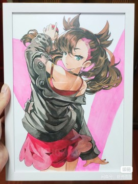 XiaKe's Pokemon Marnie Hot Sexy Hand drawing with marker