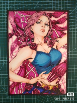 Asura's JoJo's Bizarre Adventure Hirose Yasuho Hot Sexy Hand drawing with marker
