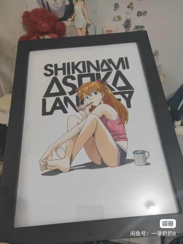 YiLu's EVA Asuka Langley Soryu Hot Sexy Hand drawing with marker