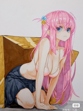 JQ's Bocchi The Rock! Gotoh Hitori Hot Sexy Hand drawing with marker