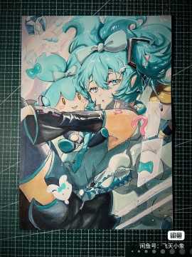 Dumbo's Hatsune Miku Hot Sexy Hand drawing with marker 2