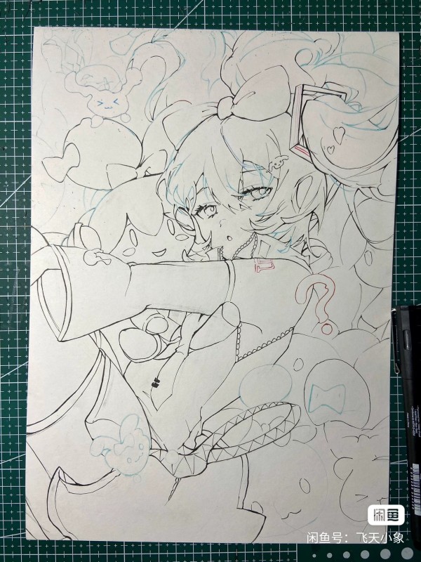 Dumbo's Hatsune Miku Hot Sexy Hand drawing with marker 2