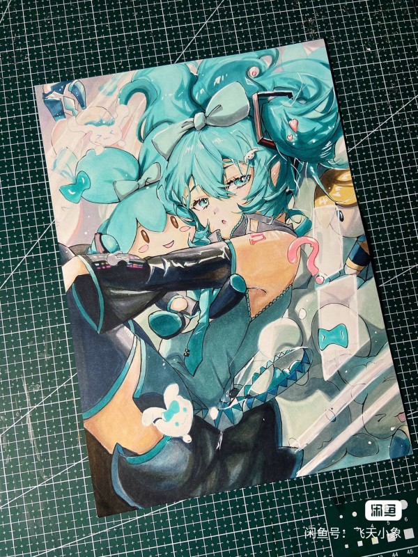 Dumbo's Hatsune Miku Hot Sexy Hand drawing with marker 2