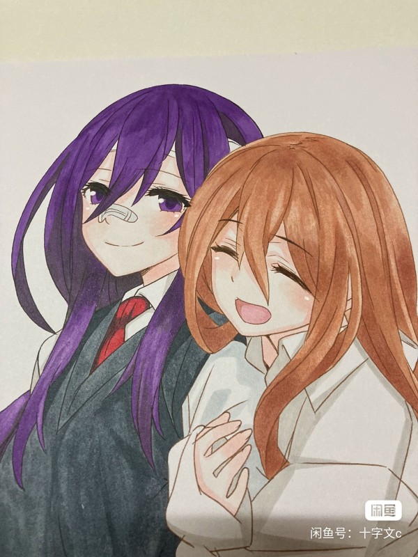 JYUMONJI's Shokuhou Misaki and Kouzaku Mitori Hot Sexy Hand drawing with marker