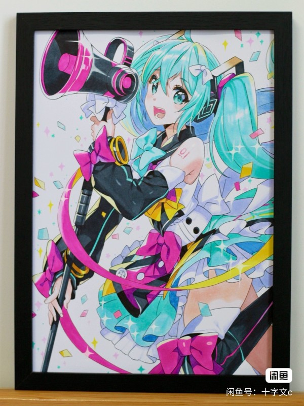 JYUMONJI's Hatsune Miku Hot Sexy Hand drawing with marker