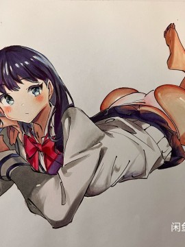 Sumumu's SSSS.GRIDMAN Takarada Rikka Hot Sexy Hand drawing with marker