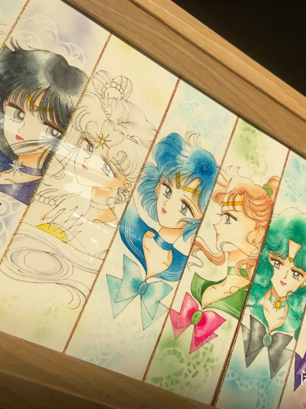 LuvDream's SAILOR MOON Crew Hot Sexy Watercolor Painting