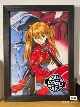 Kinxx's EVA Asuka Langley Soryu Hot Sexy Hand drawing with marker 2