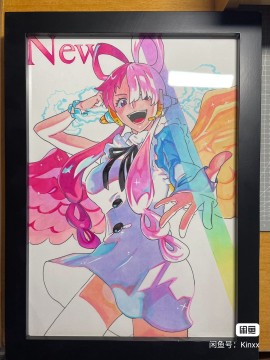 Kinxx's ONE PIECE Uta Hot Sexy Hand drawing with marker