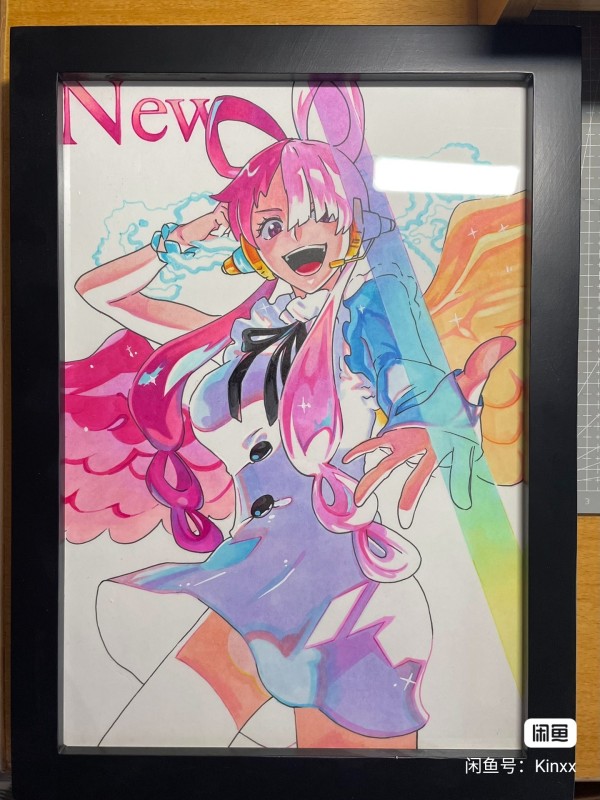 Kinxx's ONE PIECE Uta Hot Sexy Hand drawing with marker