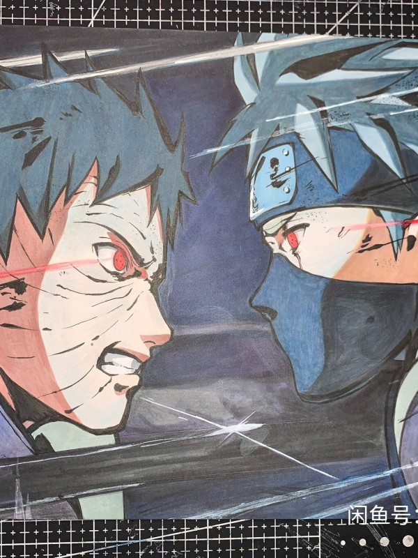 Obt's NARUTO Family Portrait Hand drawing with marker