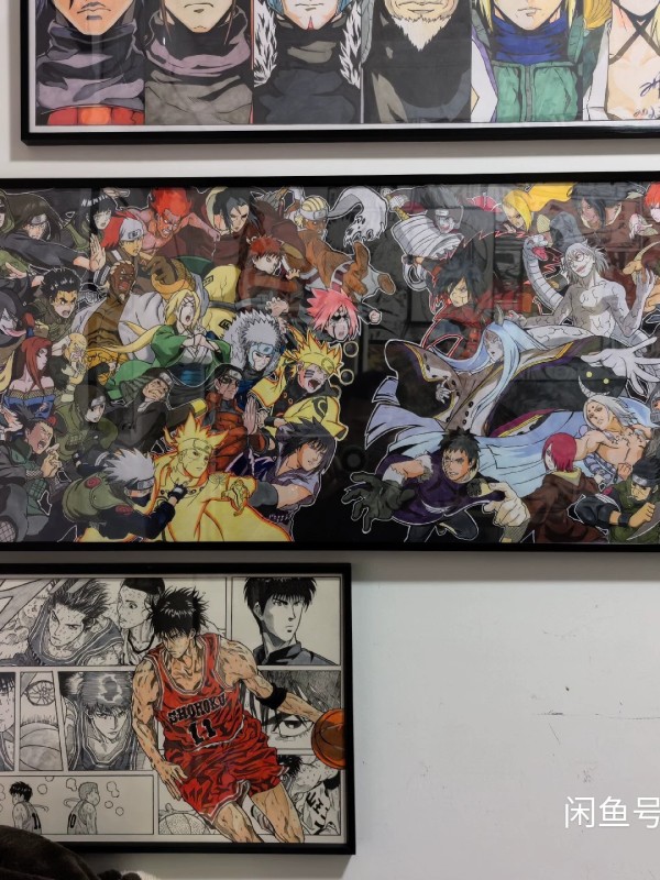 Xiao's NARUTO Huge Family Portrait Hand drawing with marker