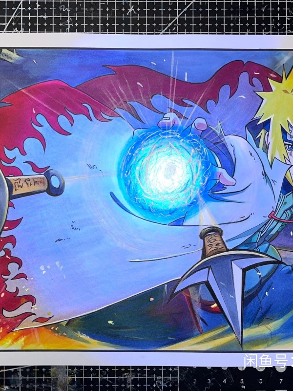 Obt's NARUTO Family Portrait Hand drawing with marker
