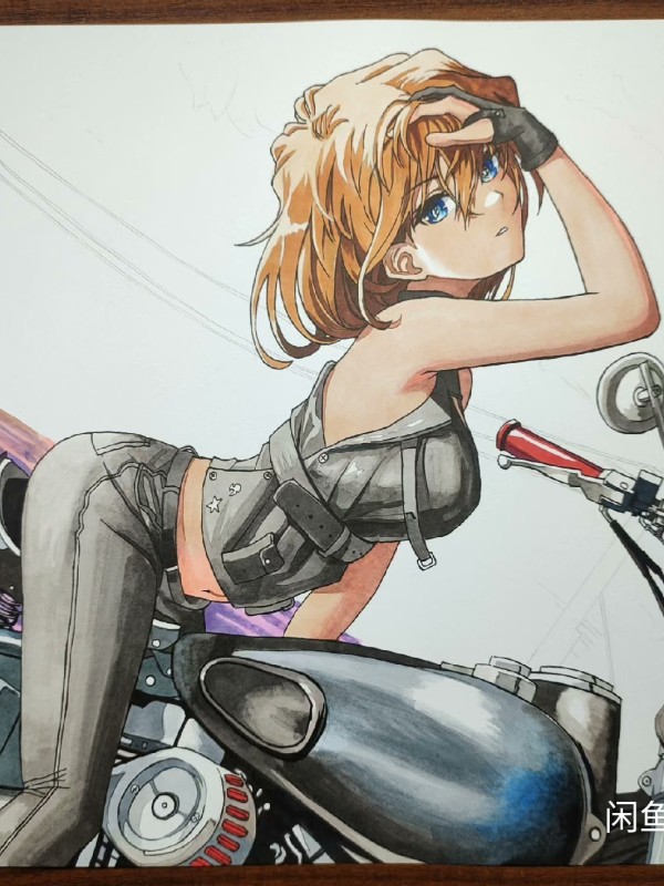 XiaKe's Case Closed Vi Graythorn Hot Sexy Hand drawing with marker