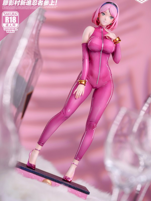 Star Universe Studio Naruto Haruno Sakura Gel Coat Series Hot Sexy 1/6 Statue